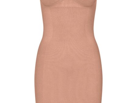 Lykkeland Ateliér - Second Skin Slip Dress - Tan Sale