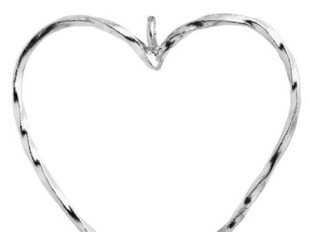 Stine A - Funky Heart Pendant Silver - 5058-00-Os Supply