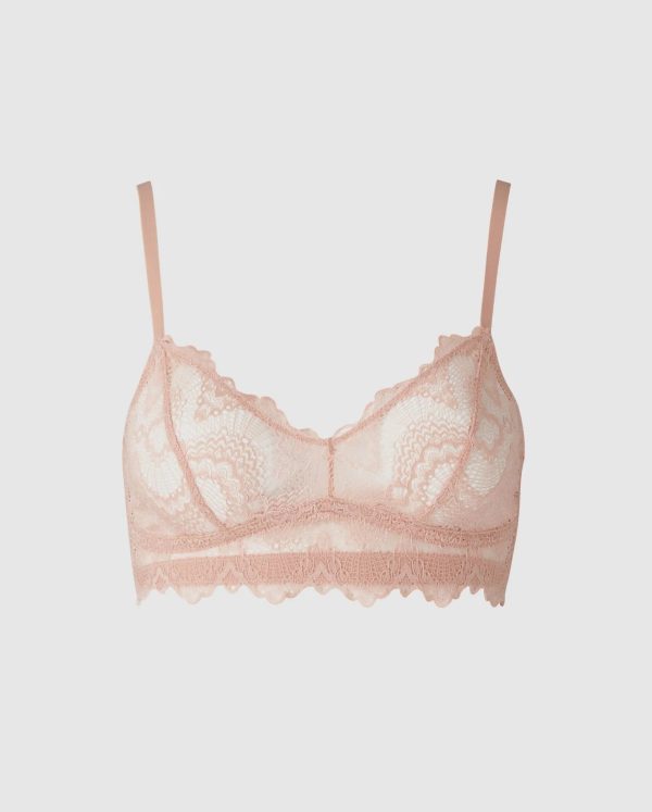 Understatement Underwear - Lace Balconette - Nude Online now