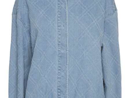 Y.A.S - Yaspane Denim Jacket - 4561713 Light Blue Denim on Sale