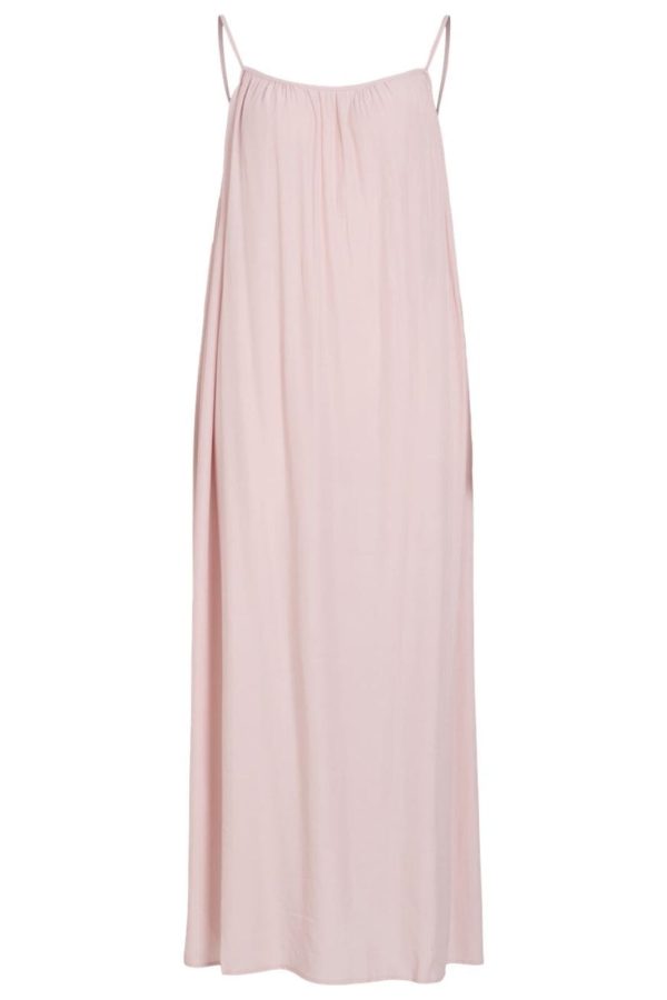 Vila - Vikanna Strap Long Dress - 4738529 Rose Smoke Online Sale