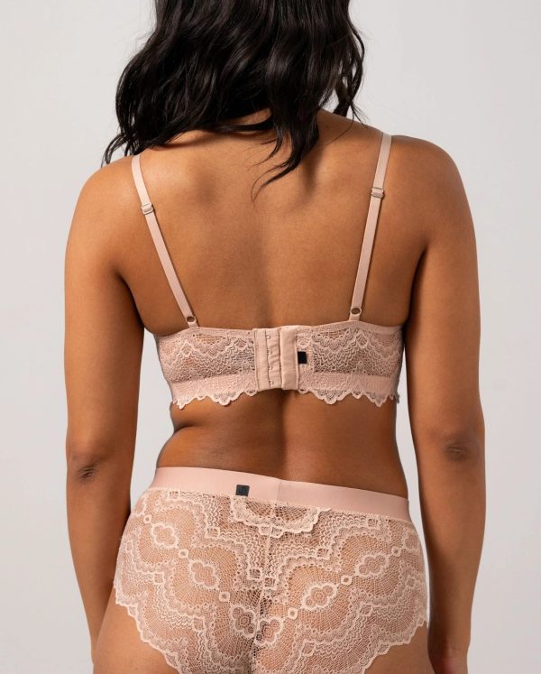 Understatement Underwear - Lace Balconette - Nude Online now