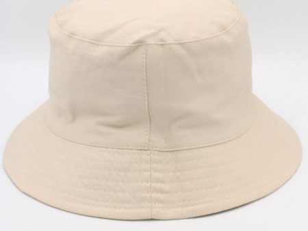 Anobel Copenhagen - Reversible Two-Tone Cotton Bucket Hat 12577 - Beige Online now