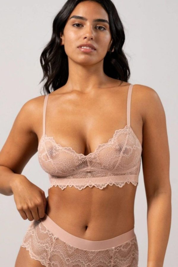 Understatement Underwear - Lace Balconette - Nude Online now