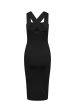 Y.A.S - Yasemil Strap Midi Knit Dress - 4390695 Black Sale