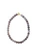 Black Colour - Bcezra Necklace - Grey For Sale