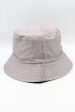 Anobel Copenhagen - Reversible Two-Tone Cotton Bucket Hat New 12577 - Light Gray Online now