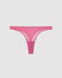 Understatement Underwear - Mesh Thong - Candy Pink Sale