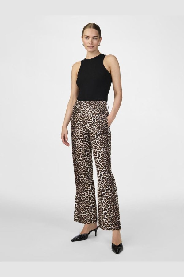 Y.A.S - Yasleppo Hmw Pants - 4722049 Birch Leo Online Sale