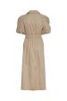 Y.A.S - Yastrench 2 4 Long Dress - 4463127 Ginger Root Online