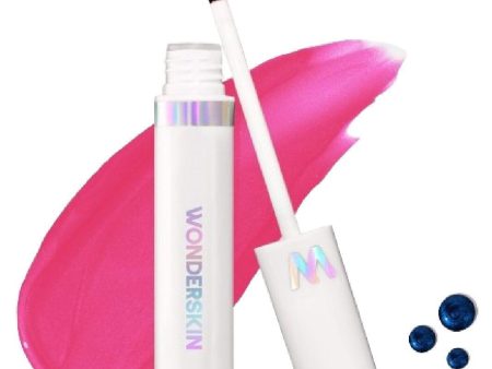 Wonderskin - Wonder Blading Lip Stain Masque - Neon Rose - Neon Rose (Bubblegum pink) For Sale