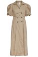 Y.A.S - Yastrench 2 4 Long Dress - 4463127 Ginger Root Online