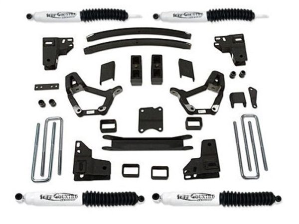 Tuff Country 86-95 Toyota Truck 4x4 4in Lift Kit (w 2.5in Wide Rear U-Bolts No Shocks) Supply