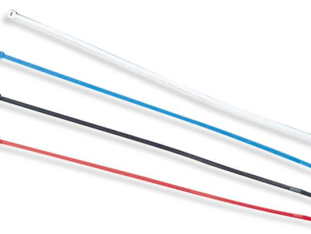 Uni FIlter 8in Cable Ties - White Blue Red Black (50 per bag) Online Sale