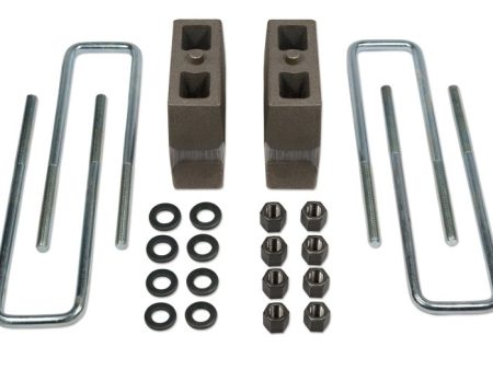 Tuff Country 92-98 GMC Suburban 1500 & 2500 4wd 5.5in Rear Block & U-Bolt Kit Fashion