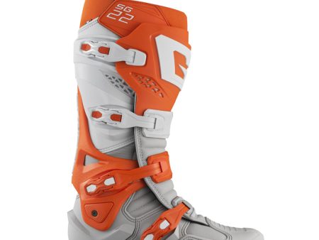 Gaerne SG22 Boot Orange White Grey Size 13 Discount