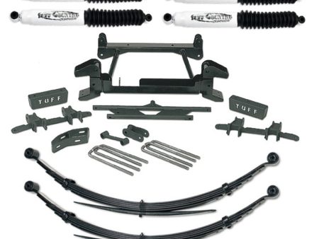 Tuff Country 88-98 Chevy Truck K1500 4x4 6in Lift Kit with Rear Leaf Springs (SX8000 Shocks) For Discount