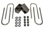 Tuff Country 87-01 Jeep Cherokee 4wd (w  2.75in Rear axle) 3in Rear Block & U-Bolt Kit Online Hot Sale