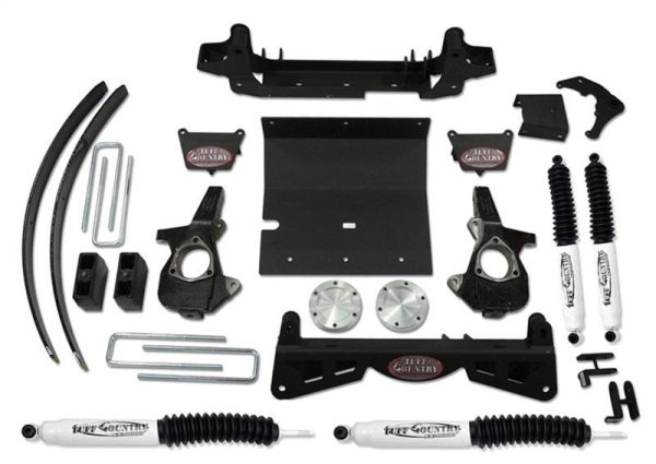 Tuff Country 99-05 Chevy Silverado 1500 4x4 4in Lift Kit (w multi-piece Sub Frame No Shocks) Sale