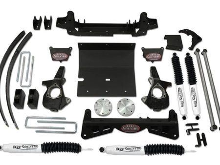 Tuff Country 99-05 Chevy Silverado 1500 4x4 6in Lift Kit (w 3pc Sub Frame SX8000 Shocks) Hot on Sale