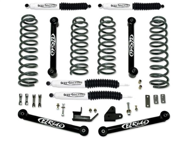 Tuff Country 92-98 Jeep Grand Cherokee 3.5in Lift Kit EZ-Ride (SX6000 Shocks) For Cheap