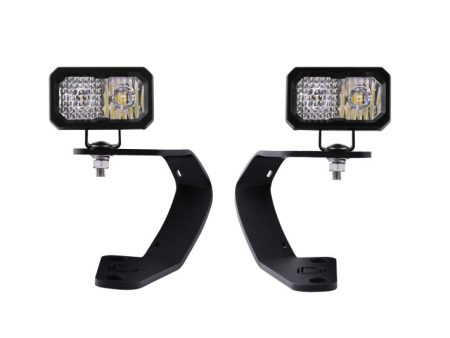 Diode Dynamics 10-21 Toyota 4Runner Stage Series 2in LED Ditch Light Kit Sport - White Combo Hot on Sale