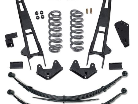 Tuff Country 81-96 Ford Bronco 4x4 4in Performance Lift Kit with Rear Leaf Springs (SX6000 Shocks) on Sale