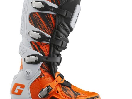 Gaerne Fastback Endurance Boot Orange White Black Size - 11 Fashion