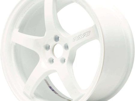 Gram Lights 57CR 18x9.5 +22 5-114.3 Ceramic Pearl Hot on Sale