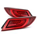 AlphaRex 22-24 Toyota GR86 LUXX LED Taillights Vivid Red For Sale