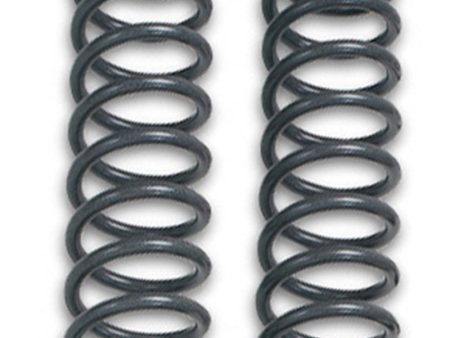 Tuff Country 84-01 Jeep Cherokee XJ 4wd Front (3.5in Lift Over Stock Height) Coil Springs Pair Hot on Sale