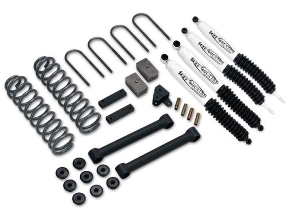 Tuff Country 87-01 Jeep Cherokee 4x4 3.5in Lift Kit EZ-Ride (SX8000 Shocks) For Cheap