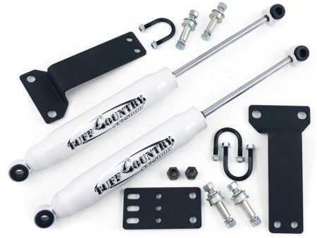 Tuff Country 99-04 Ford F-250 4wd Dual Steering Stabilzer Fashion