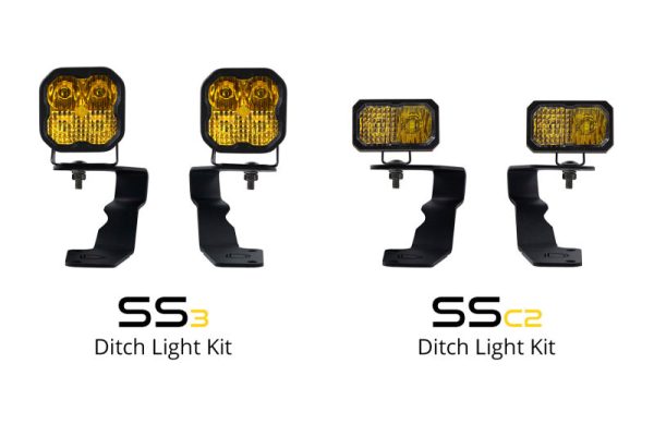 Diode Dynamics 15-21 Subaru WRX STi Sport SS3 LED Ditch Light Kit - White Combo Online