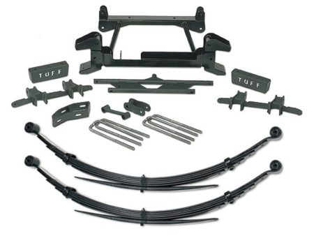 Tuff Country 88-97 Chevy K25 35 4x4 (8 Lug) 4in Lft Kt w Rr Leaf Spring (Cast Lwr Cntrl Arm SX8000) Supply