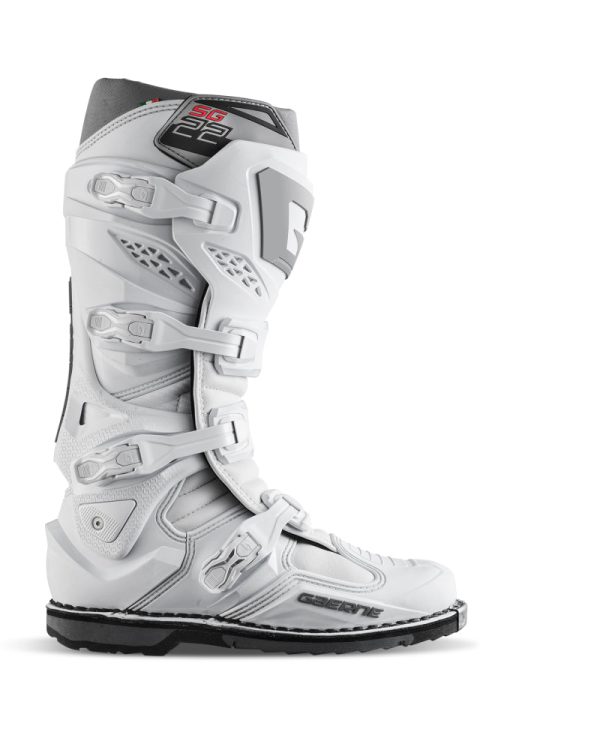 Gaerne SG22 Boot White Size - 10 For Sale