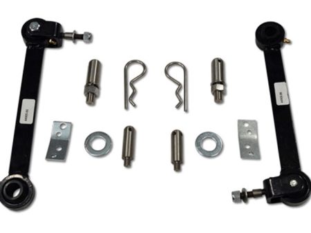 Tuff Country 97-06 Jeep Wrangler TJ Front Sway Bar Quick Disconnects Pair Online Hot Sale