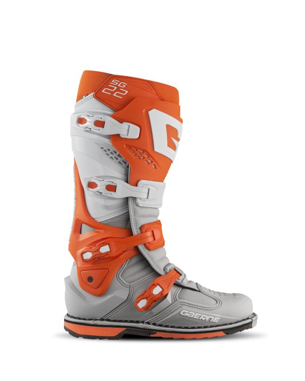 Gaerne SG22 Boot Orange White Grey Size 9.5 Discount