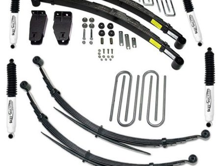 Tuff Country 88-96 Ford F-250 4X4 w 351 Engine 4in Lift Kit w Rr Leaf Springs (No Shocks) Hot on Sale