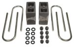 Tuff Country 99-16 Ford F-250 4wd (w Factory Overloads) 5.5in Rear Block & U-Bolt Kit Non-Tapered Fashion