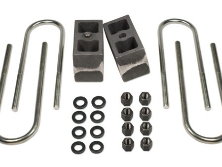 Tuff Country 99-16 Ford F-250 4wd (w  Factory Overloads) 4in Rear Block & U-Bolt Kit Tapered Online now