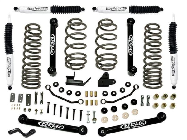 Tuff Country 97-02 Jeep Wrangler TJ 4in EZ-Ride Lift Kit (SX8000 Shocks) Cheap