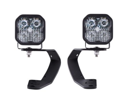 Diode Dynamics 10-21 Toyota 4Runner SS3 LED Ditch Light Kit - Pro White Combo Discount