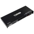 Full Range Amplifier 1800 Watts Compact Class D 6 Channel Black CANDY Series DS18 (CANDY-6) For Discount